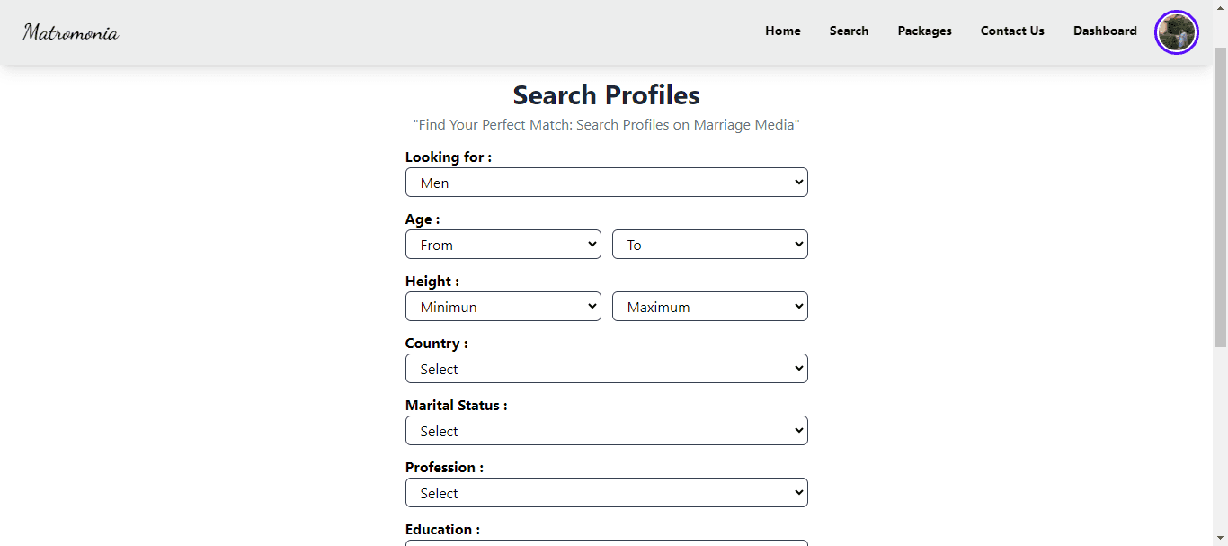 Filtering Users